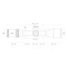 Luneta celownicza Hawke SideWinder 30 4-16X50 10x Half Mil Dot